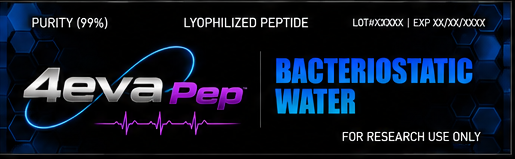 4eva Pep Bacteriostatic Water product artwork